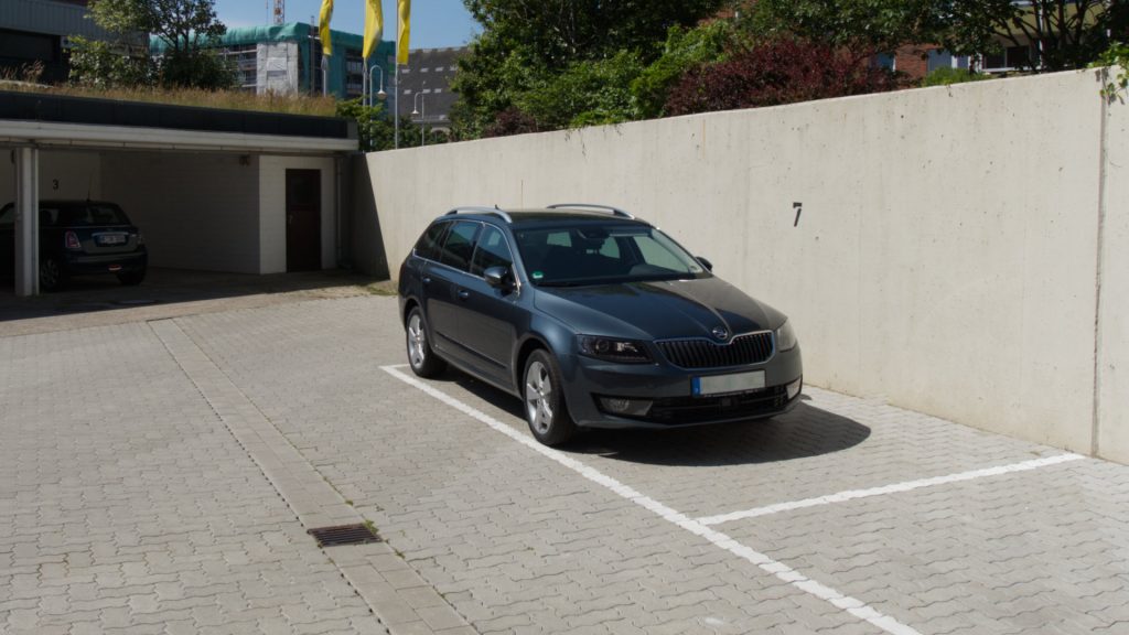 Haus Nordland / Westerland auf Sylt - App. 7 / Parkplatz